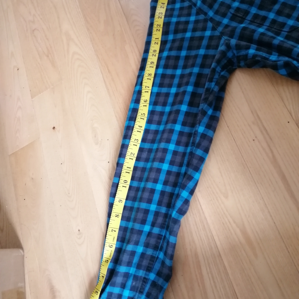 Nomis Flannel Blue Black Grey Large - Picture 7 of 11